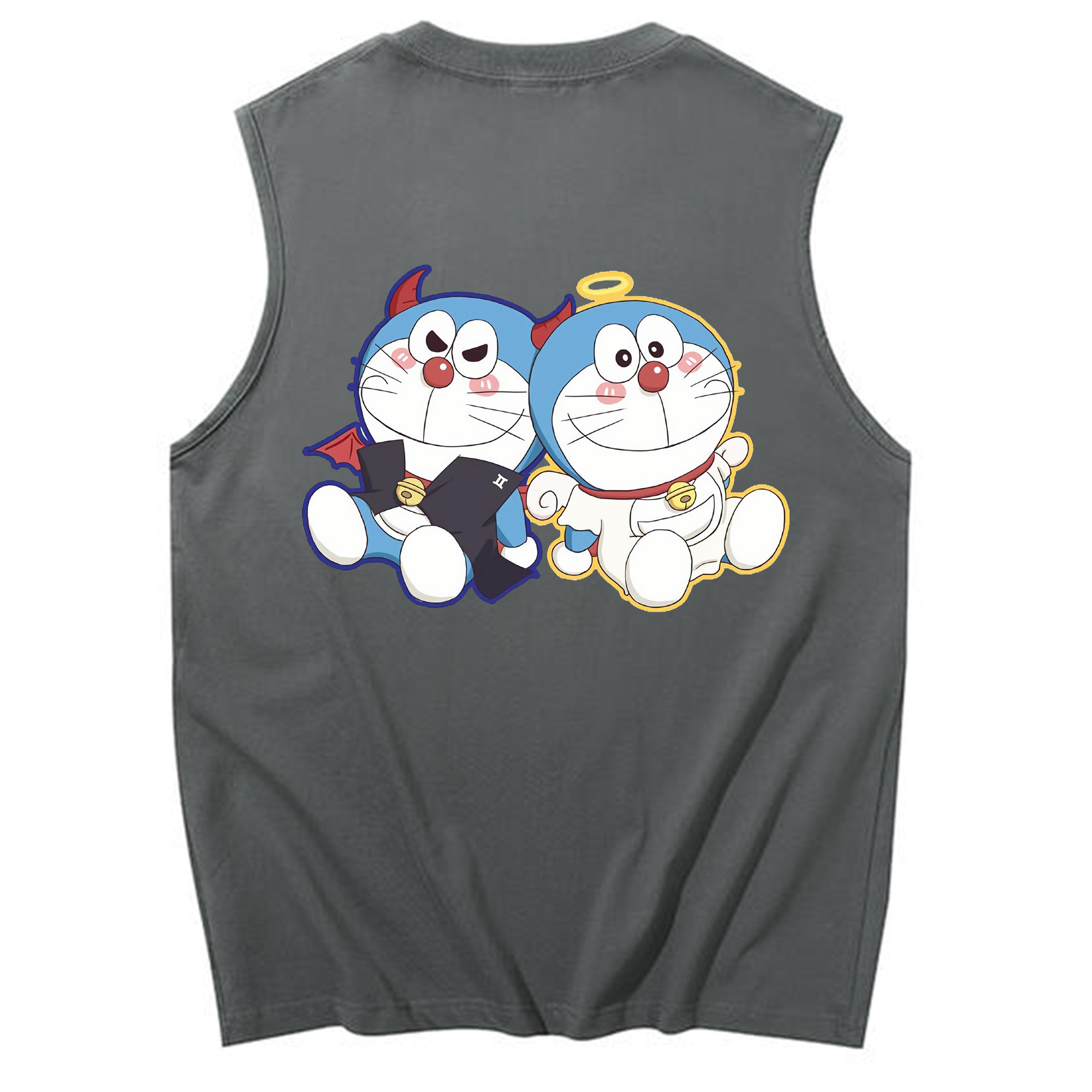 （画像用） ドラえもん Doraemon コットン100％タンクトップ（背面プリント）